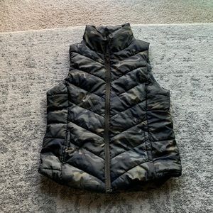 Camoflauge Puffer Vest